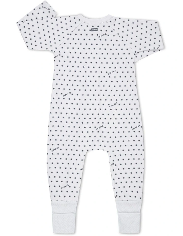 Best Sale ๐ฏ Bonds Wondercool Zip Wondersuit In White โ - Image 2