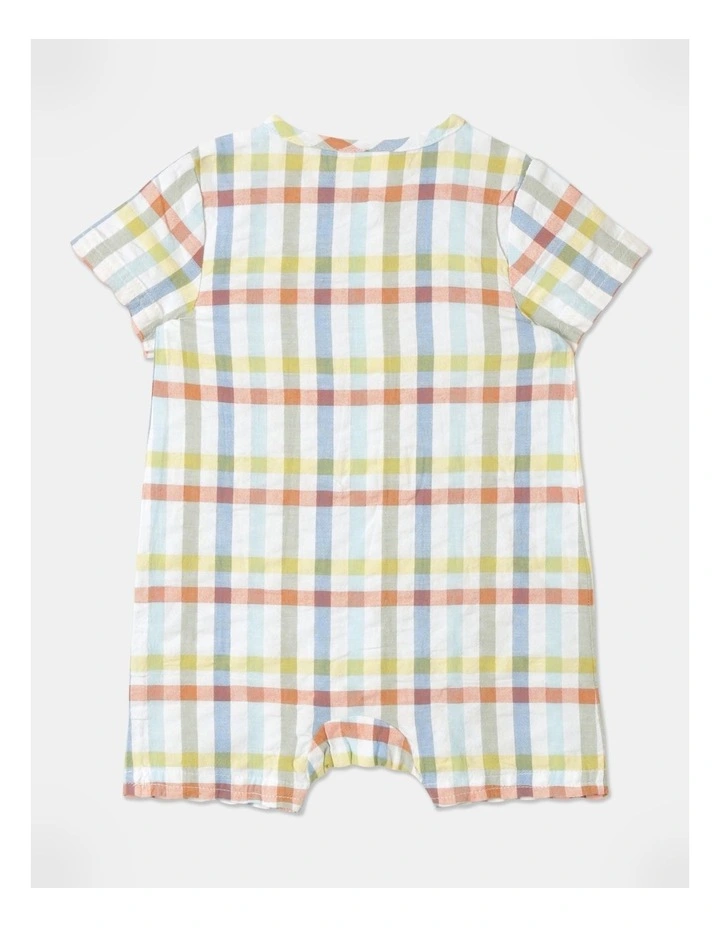 Louie Seersucker Romper In Multi Coupon ???? Jack & Milly Louie Seersucker Romper In Multi ⭐ -Jack & Milly shop unnamed file 1002