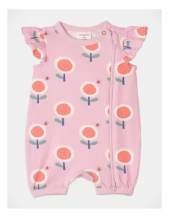 Discount ๐ Jack & Milly Betty Knit Flutter Sleeve Romper In Light Pink ๐