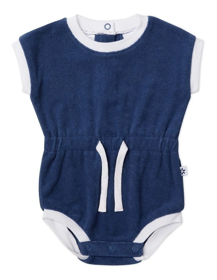 Cheapest π Marquise Terry Towelling Bodysuit In Bijou Blue β¨