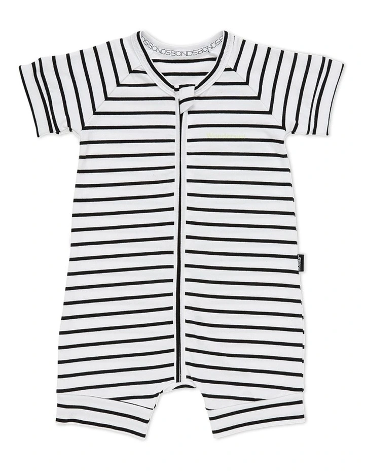 Promo ๐ Bonds Short Sleeve Zippy In Black โ๏ธ