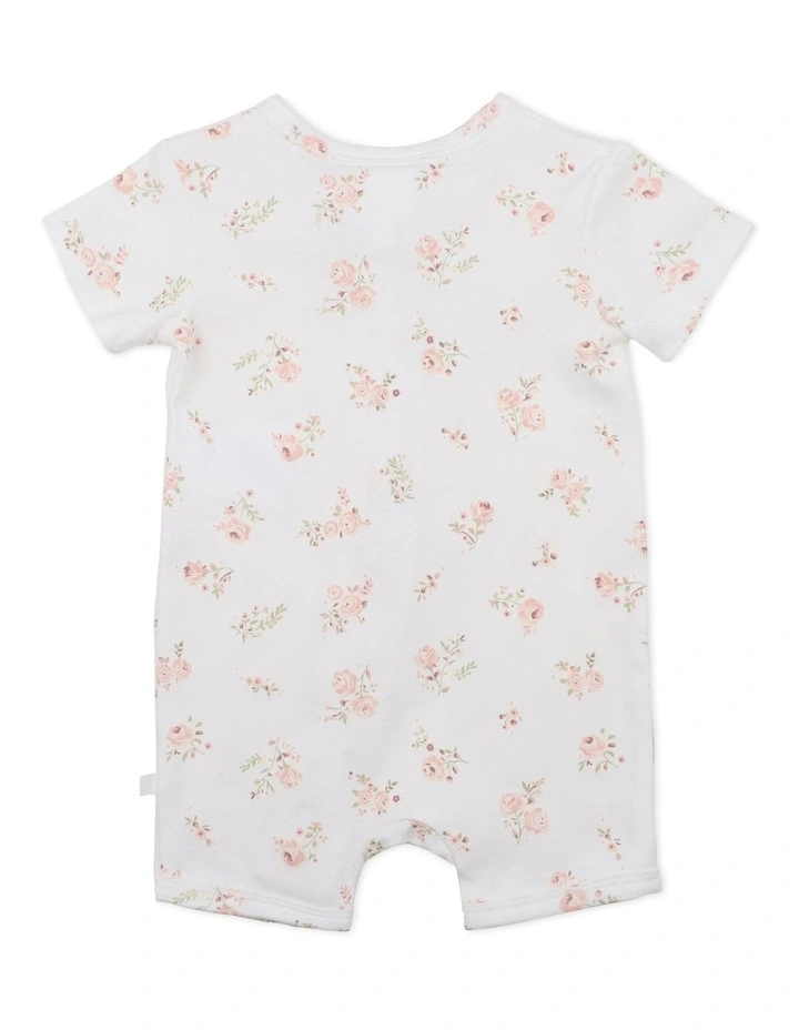 Brand new π Bebe Belle Zip Short Sleeve Romper In White π - Image 2