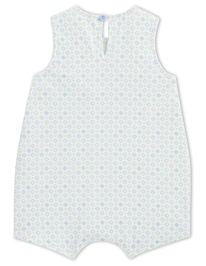 Buy π€© Seed Heritage Jersey Pocket Romper In Blue π― - Image 2