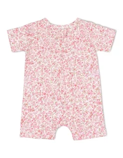 Best Sale 🤩 Bebe Floral Short Sleeve Romper 🔔