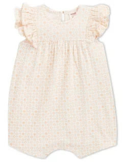 Best reviews of 🎁 Seed Heritage Jersey Frill Romper In Orange ⌛