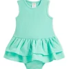 Buy ???? Seed Heritage Splice Romper In Green ????