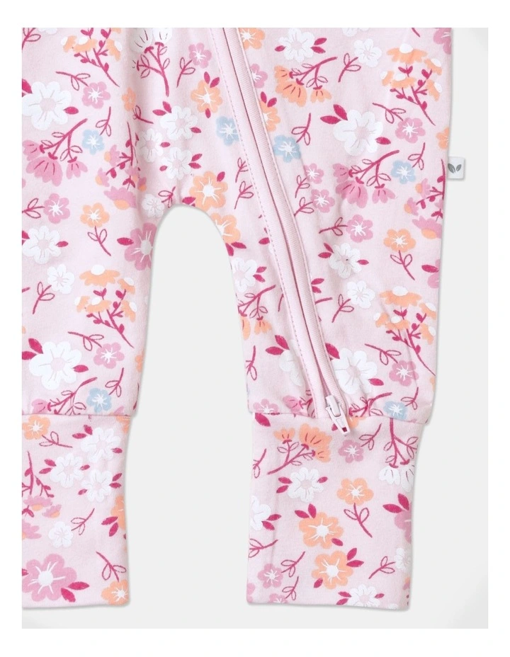 Hot Sale β¨ Sprout Essentials Floral Coverall In Light Pink π - Image 5