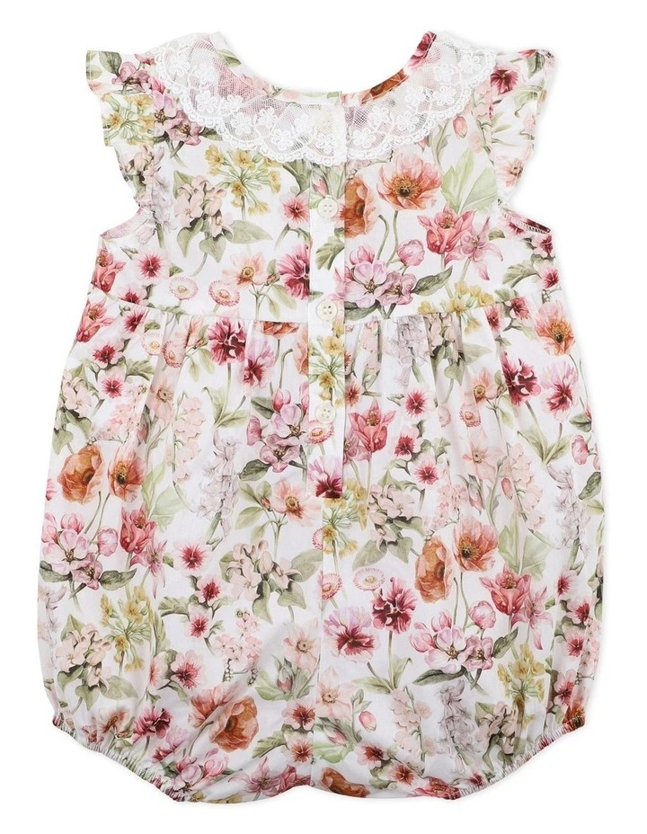 Wholesale π Bebe Liberty Lace Collar Romper In Fairytale Multi β - Image 2