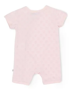 Best deal ๐ Bebe Short Sleeve Romper Pink ๐