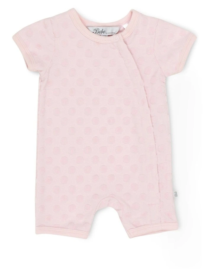 Best deal ๐ Bebe Short Sleeve Romper Pink ๐ - Image 2