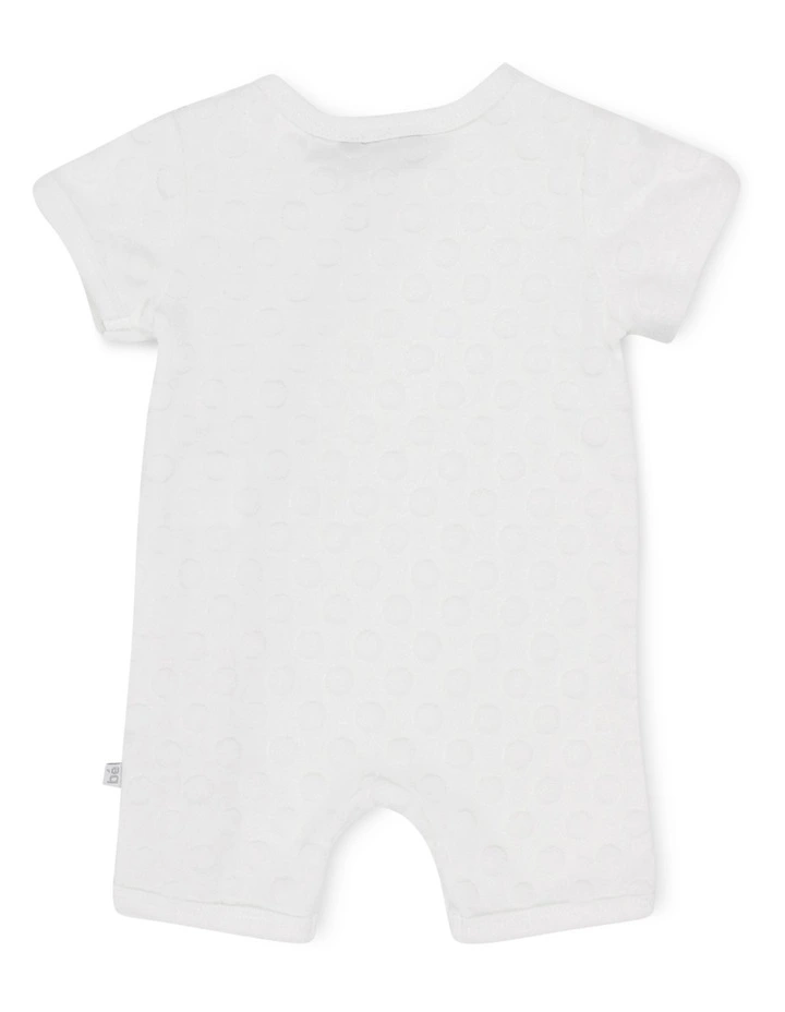 Budget โค๏ธ Bebe Short Sleeve Romper Vanilla โค๏ธ - Image 2