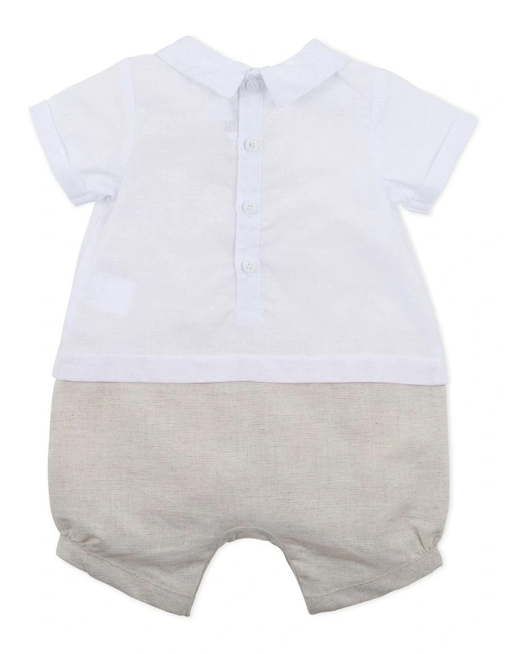 Buy π Bebe Edward π Shirt Romper In Ivory π - Image 2