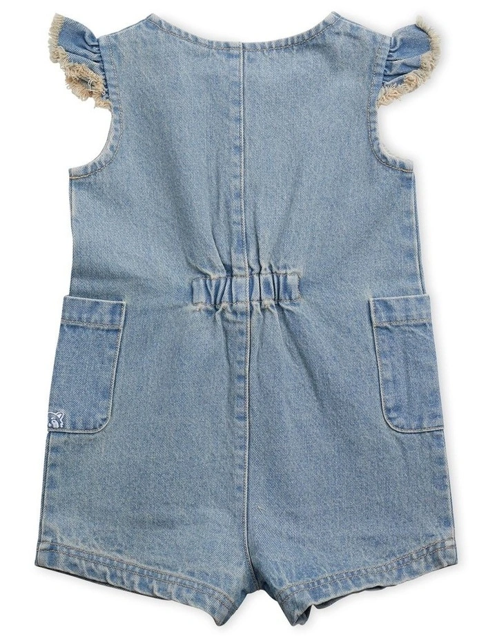 Best Sale π₯° Animal Crackers Dig It Playsuit In Light Blue β - Image 3