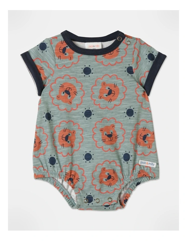 New 𧨠Jack & Milly Milo Oversized Bodysuit In Green π