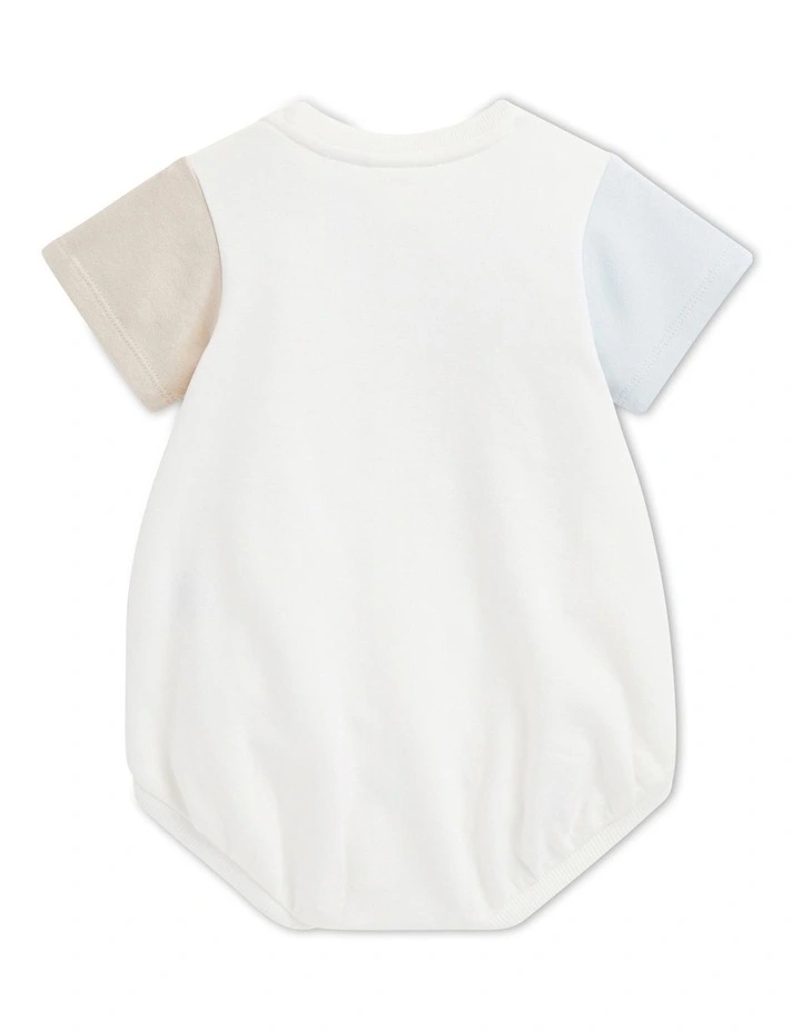 Brand new π Seed Heritage Spliced Tee Romper In White π€© - Image 2