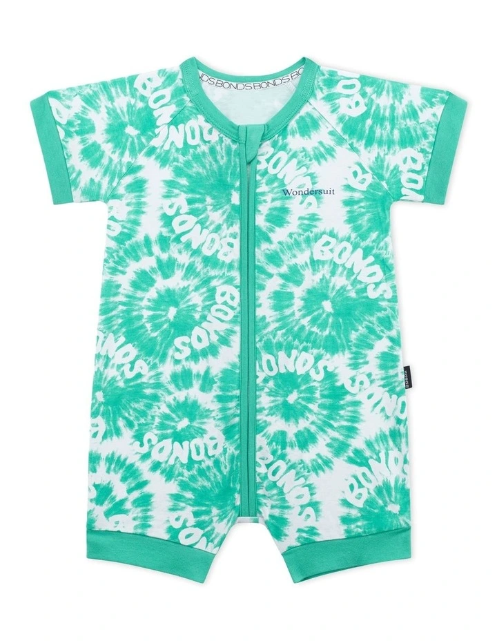 Best deal π€© Bonds Zip Romper Glowing Tie-Dye In Martian Glow π