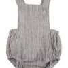 Cheapest ???? Bebe Jesse Woven Stripe Bodysuit In Cacao ⭐