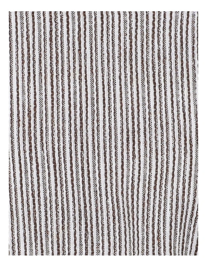 Cheapest π₯° Bebe Jesse Woven Stripe Bodysuit In Cacao β - Image 3
