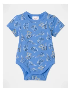 Brand new 🌟 Sprout Essential Construction Bodysuit In Bright Blue 😍