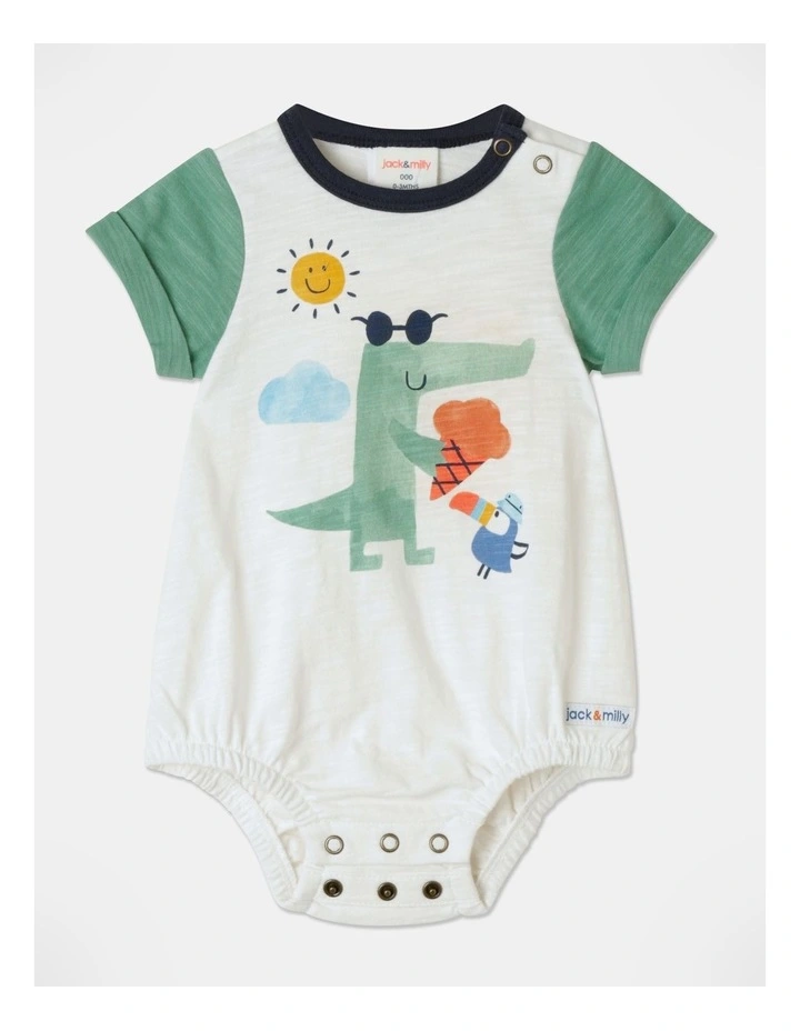 Promo β Jack & Milly Milo Oversized Bodysuit In Milk π