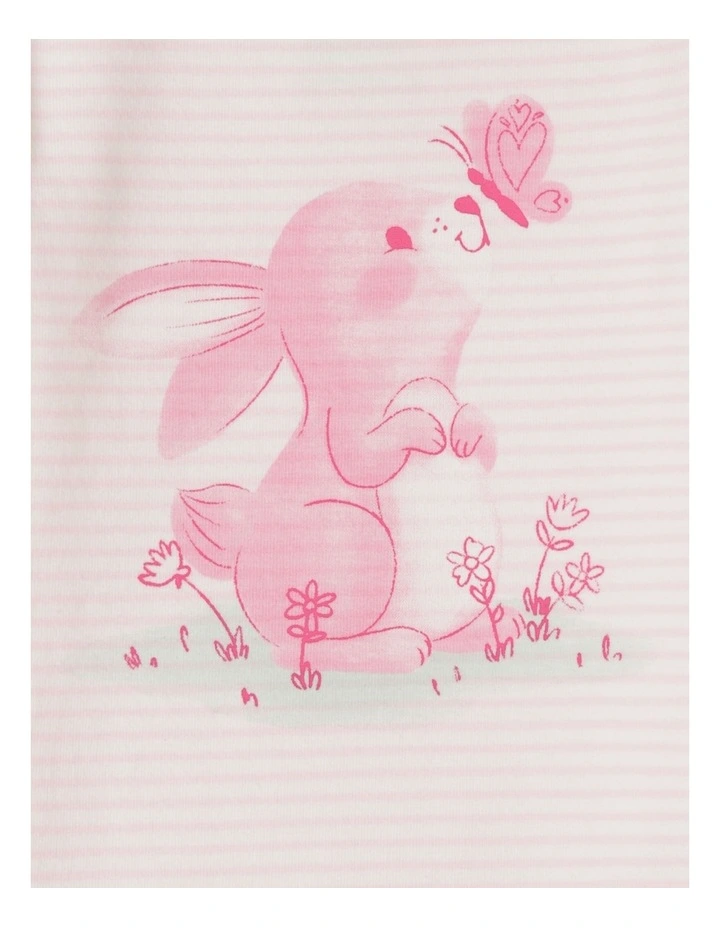 Best Pirce π Sprout Essential Bunny And Floral 2 Piece Mix Bodysuit Set In White βοΈ - Image 2