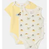 Brand new ???? Sprout Essential ???? Dogs 2 Piece Mix Bodysuit Set In Light Yellow ????