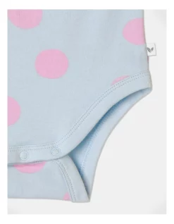 Best Sale ???? Sprout Essential Spots Bodysuit In Light Blue ???? -Jack & Milly shop unnamed file 1468