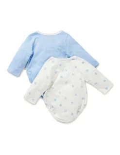 Cheap ???? Little Green & Co Core Jersey Bodysuit 2 Pack In Blue ???? 2 Cheap ???? Little Green & Co Core Jersey Bodysuit 2 Pack In Blue ???? -Jack & Milly shop unnamed file 1493