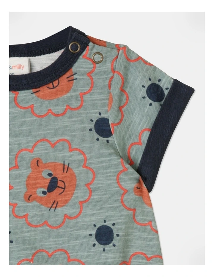 New 𧨠Jack & Milly Milo Oversized Bodysuit In Green π - Image 3