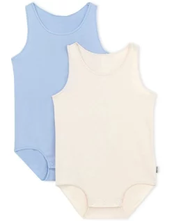 Best reviews of 😀 Bonds Organics Singletsuit 2-Pack In Blueberry Cream/Macadamia ✔️