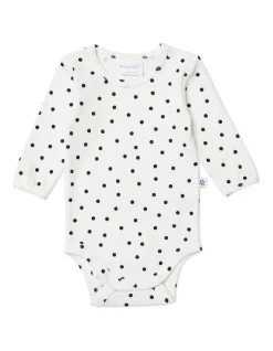 Outlet โค๏ธ Marquise Spot Long Sleeved Bodysuit Navy ๐ฅฐ