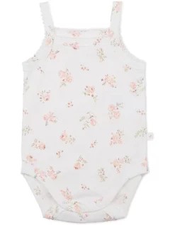 New 🛒 Bebe Belle Singlet Bodysuit In White 🔥
