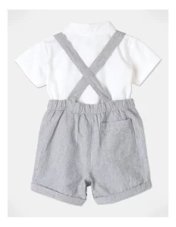 Budget ???? Origami Wesley Linen Short Set (Size 00-1) In Navy ???? -Jack & Milly shop unnamed file 152