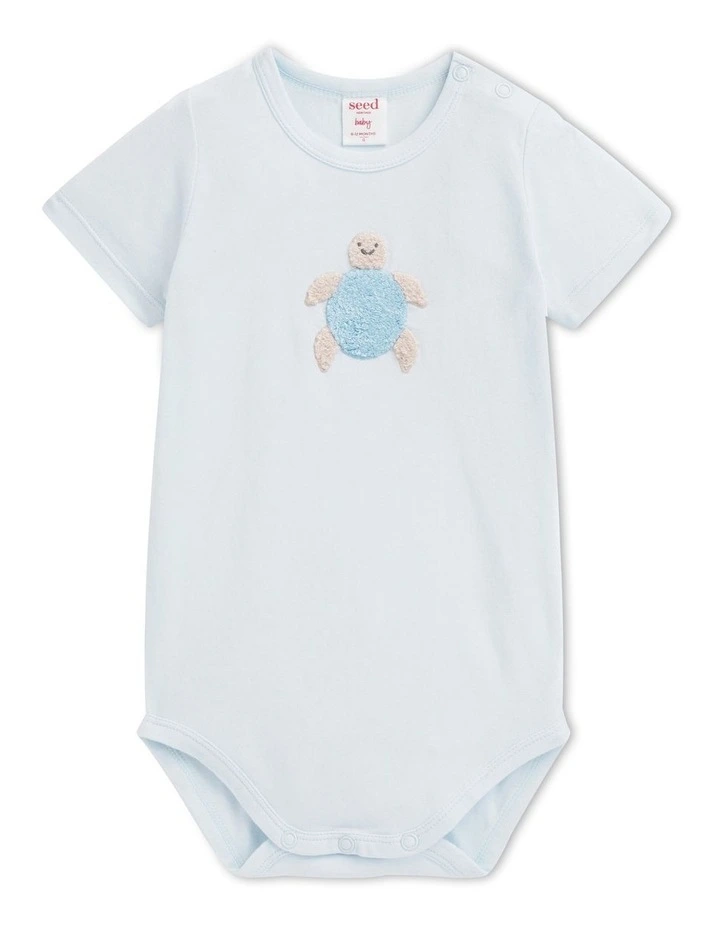 Cheapest π Seed Heritage Turtle Bodysuit In Blue π