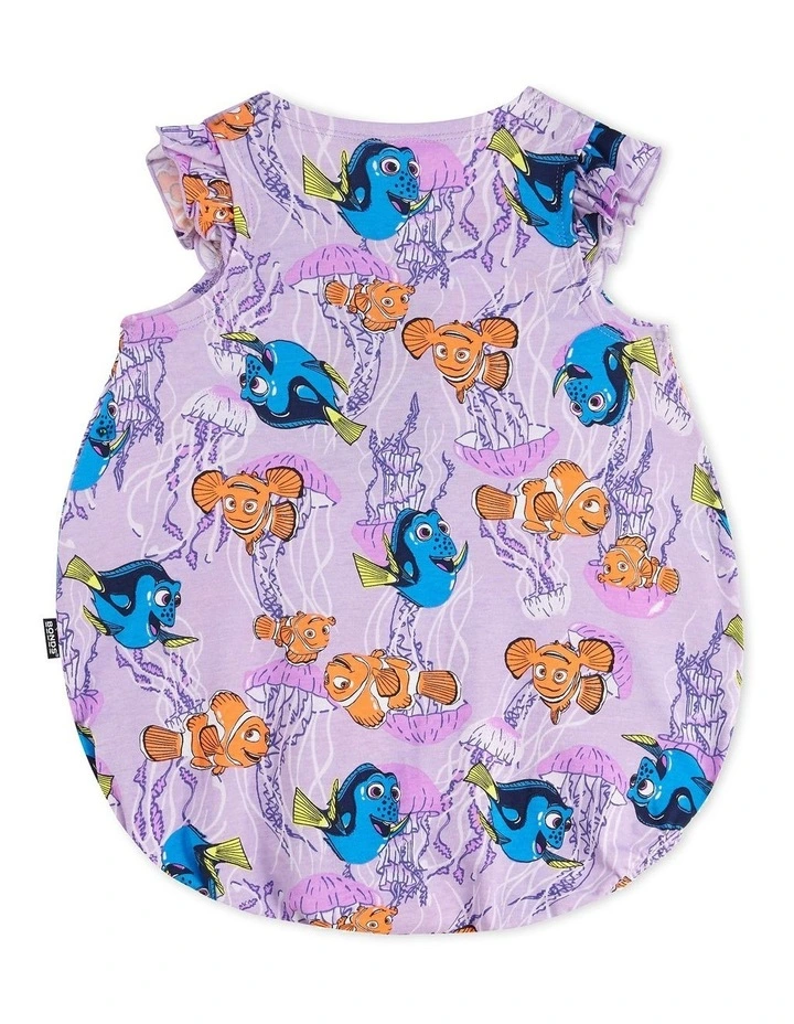 Best Sale βοΈ Bonds Finding Nemo Stretchies Frillysuit In Purple 𧨠- Image 2