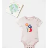 Deals ⌛ Jack & Milly Indy Bodysuit And Book Set Light Pink 🔔