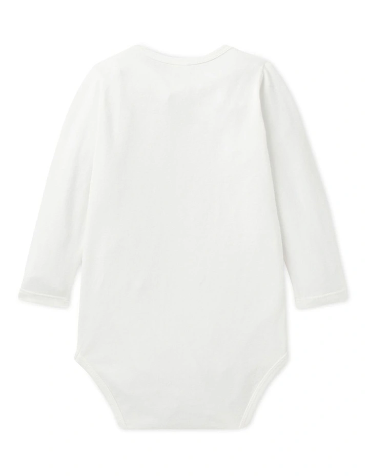 Wholesale π Seed Heritage Core Logo Bodysuit In Canvas π - Image 2