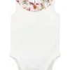 Cheap ✨ Bebe Liberty Fairytale Collar Bodysuit In Ivory ????