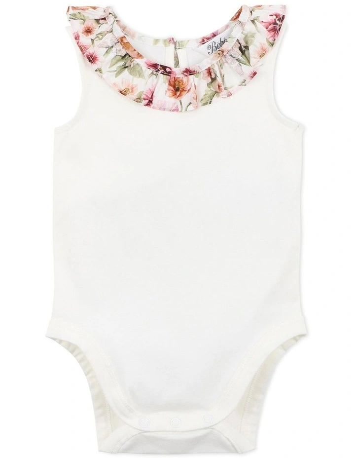Cheap β¨ Bebe Liberty Fairytale Collar Bodysuit In Ivory π₯