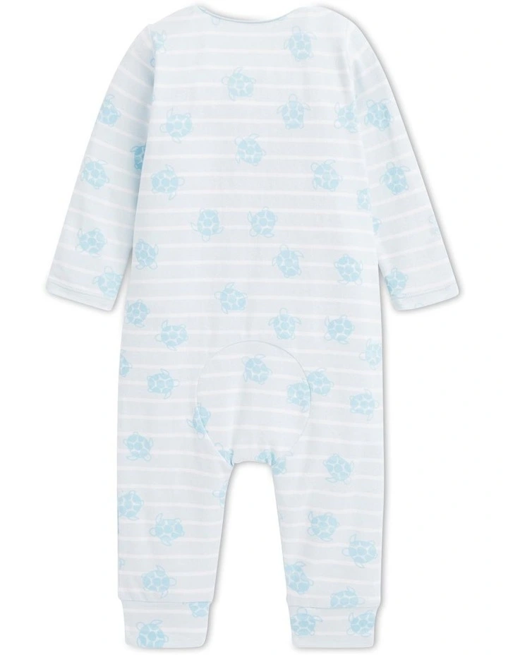 Wholesale β¨ Seed Heritage Turtle Zipsuit In Blue π - Image 2