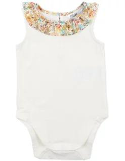 Hot Sale ๐ Bebe Liberty Classic Collar Bodysuit In Ivory ๐ฅ