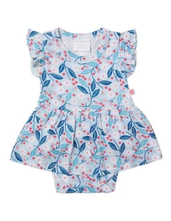 Promo 🎉 Marquise Daisy Chain Bodysuit 👗 Dress In Blue ⌛