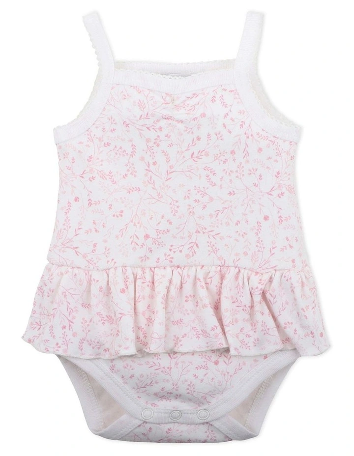 Buy π Bebe Lola Fern Frill Singlet Bodysuit In Pink π