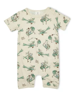 Outlet 🤩 Walnut May Gibbs River Romper In Cream ⭐