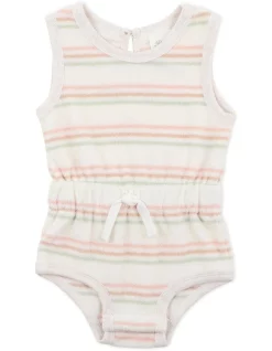 Best Sale ๐ Bebe Stripe Terry Bodysuit In Multi ๐