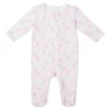 Buy ???? Marquise ???? Girls Long Sleeve Zipsuit In Dot Dash Pink ⌛