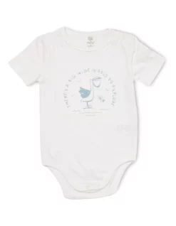 Buy π Walnut Sparrow Onesie In White βοΈ