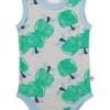 Best deal 🎁 Marquise Boys Green Apple Sleeveless Bodysuit In Multi 😉