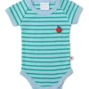 Best Sale ⭐ Marquise Boys Apple Bodysuit In Green Stripe ????