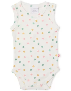 Promo ✨ Marquise Flower Power Bodysuit In Cream 😍